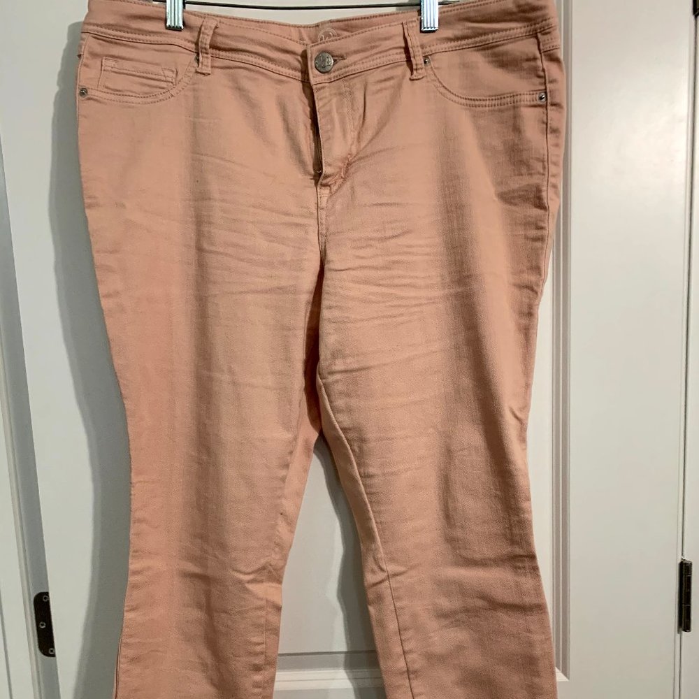 Westport Peach Ankle Jeans Sz 16